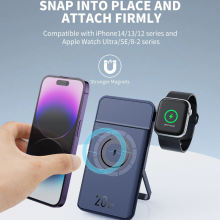 Wireless Magsafe Power Bank 10000mah With Stand Function thumbnail-4