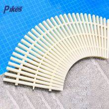 Wholesale Price Sawtooth Shape Swimming Pool Grating PP/ABS 18cm 20cm 25cm 30cm Overflow Pool Gutter Grating thumbnail-6