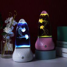 High Quality Decorative Jelly Fish Lava Lamp Color Changing Mood Jellyfish Light Home Decor Table Lamp Led Jellyfish Mood Lamp thumbnail-4