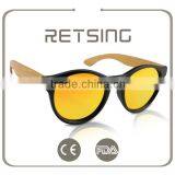 2016 FDA Wholesale Mirror Polarised Lens China Plastic Bamboo Sunglasses Custom Logo Wooden Sunglasses thumbnail-1