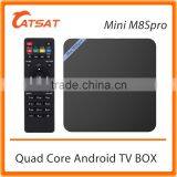 2016 Cheapest 2G Android TV Box Mini M8Spro Quad Core 4K Smart TV Box