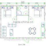 Economic Family House/Two Bedroom Prefabricated House Plans/quick Assembled Family House Plan thumbnail-5