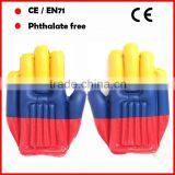Advertising PVC Inflatable Cheering Hand ,inflatable Finger Hand With Custom Logo Belgium Inflatable Hand for Promotion thumbnail-4