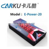 Carku 10000mah peak 400A 12V mini emergency car jump starter power bank for laptop and android tablet