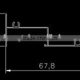 Aluminum product slide door windows aluminium profiles