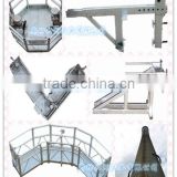 cradle with counter weight / working platform / construction gondola / suspended platform
