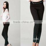 Autumn New Diamond Nail Ladies Cooldry Pencil Casual Pants thumbnail-1