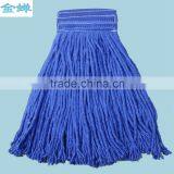 C004 4 Ply Blended Cotton Looped End Wet Mop, With 1" Headband. Quality Choice thumbnail-1