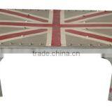 INDUSTRIAL INDIAN VINTAGE COFFEE CENTER TABLE thumbnail-1