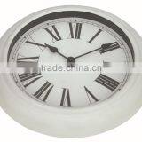 Retro Round Shaped Metal Mounted Wall Clock thumbnail-2