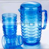 2.5L ps transparent plastic cold water jug