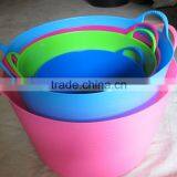 Plastic Flexible Baskets,colorful Householding Buckets thumbnail-3