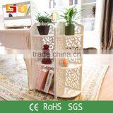 Detachable Houseware Necessities Wooden Bathroom Corner Shelf Waterproof Soap Rack Towel Rack thumbnail-2