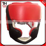 Wholesale Custom Genuine Leather Or PU Leather Boxing Helmets