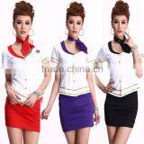 New Design Promotion Sexy Costume Short Red Dress for Whosale China Factory