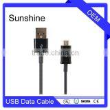 1.5M Strong Braided USB Charging Cable for Smart Phones Micro USB Wire With Metal Head Plug thumbnail-4