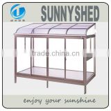 2015 Polycarbonate sheet sunroom for outdoor living space