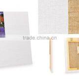 Stretched Canvas Framed Linen Fine Grain 335 gm thumbnail-1