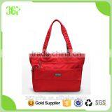Promotional High Quality Nylon Messenger Handbag With Zipper Pocket thumbnail-1