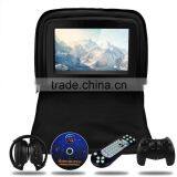 Headrest Dvd Player With 9 Inch1080P Touch Screen HDMI FM IR USB SD 32BIT Wireless Game thumbnail-2