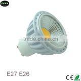 COB 5W 85-265V GU10 E26 E27 RA>70 Led Spotlight Gu10