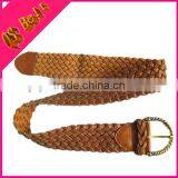 Woman Fashion Quality pu Leather Braided Belt thumbnail-1