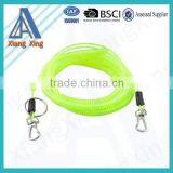 YIWU Factory Stretchy Spring Coiled Strap Lobster Clip Retractable Spiral Coil Cable/Tool Lanyard thumbnail-5