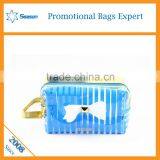 2016 New Fashion Cosmetic Travel Bag Set High Quality Pvc Makeup Bag Custom