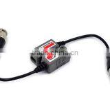 Hot Selling High Quality Long-distance Black Color Passive CCTV Video Balun Anti-jamming Video Balun With Rj45 YJS-202P thumbnail-5