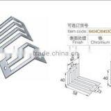 China Longcharm Supplier Arc-shaped GB Zinc Alloy Metal Angle Bracket thumbnail-2