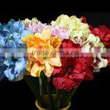 Silk Single Artificial Hippeastrum Decorative Artificial Flower Making thumbnail-2
