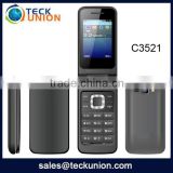 C3521 2.4inch Hot Selling Dual Sim Flip Mobile Phone