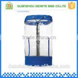 Alibaba china good quality polyester clear pvc drawstring bag