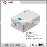 LY-SB05 1 Ports Surface Mount Box for RJ45 Module thumbnail-2