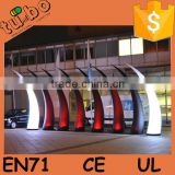 led lighting inflatable cone price / colorful Inflatable column / inflatable led pillar