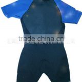 Neoprene Scuba Diving Surf Spearfishing Triathlon Short Sleeve Wetsuits for Men One Piece Full Body Suits