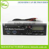 USB3.0 High Speed Media Dashboard Front Panel PC Multi Card Reader SATA