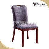 Restaurant Furniture Wholesale High Back Modern Luxury Dining Chair thumbnail-2