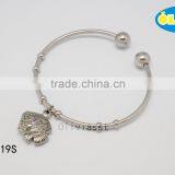 Olivia Jewelry Custom Wholesale Stainless Steel Bangle Jewelry Men's Bangle Cuff Fish Bracelet thumbnail-1
