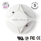 CE Approved 4 Wire 12V Fire Alarm Fixed Conventional Heat Detector for GSM Alarm System