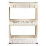 Plastic Kitchen Rack,plastic Storage Bathroom Shelf thumbnail-2