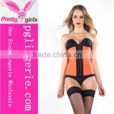 Colorful Latex Waist Training Cincher Corsets thumbnail-3