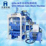 Hydraulic Semi-automatic Small Business Equipment for Concrete Hollow Block Production Line