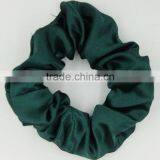 Zhejiang Manufacture Custom Top Quality Handmade Girl Soft Elastic Satin Fabric Hair Scrunchies thumbnail-3