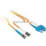 7m SC-ST 50/125 OM2 Duplex Multimode Fiber Optic Cable (Plenum-Rated) thumbnail-1