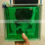 Building decorative colored glass brick