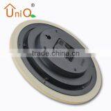 16 Inch Simple Round Wooden Art Wall Clock thumbnail-2