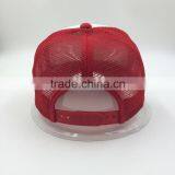 Custom Design Your Own Logo 5 Panel Mesh Trucker Cap thumbnail-3