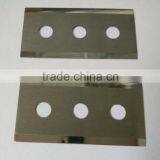 Three Holes Blade , Film Cutting Blade, Theree Holes Slitting Blade thumbnail-2