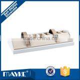 Unique Wooden 10-Grid Belt Display Stand thumbnail-1